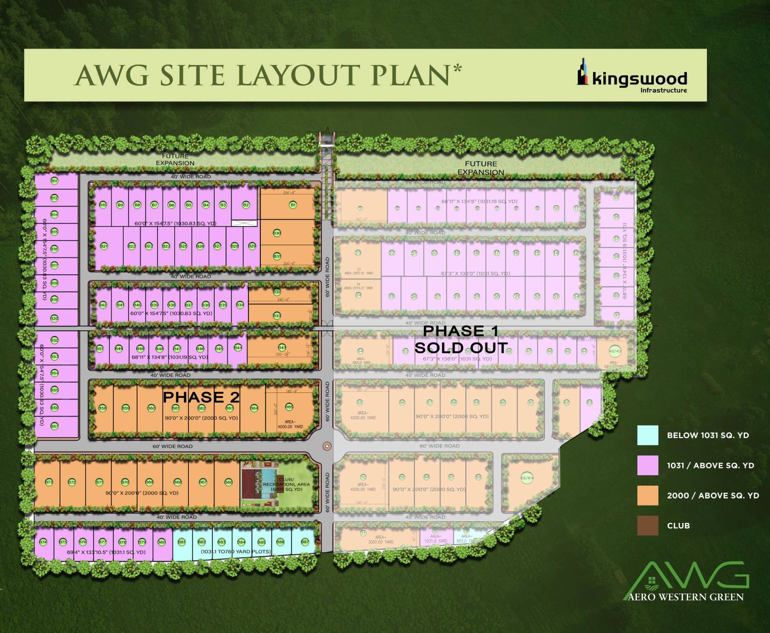 AWG Layout Plots Yamuna Expressway